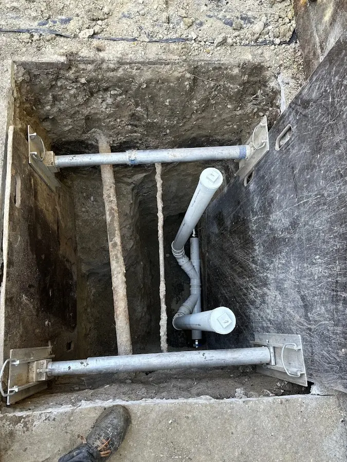 Experienced plumber completing Gas Line Repair work in Audubon